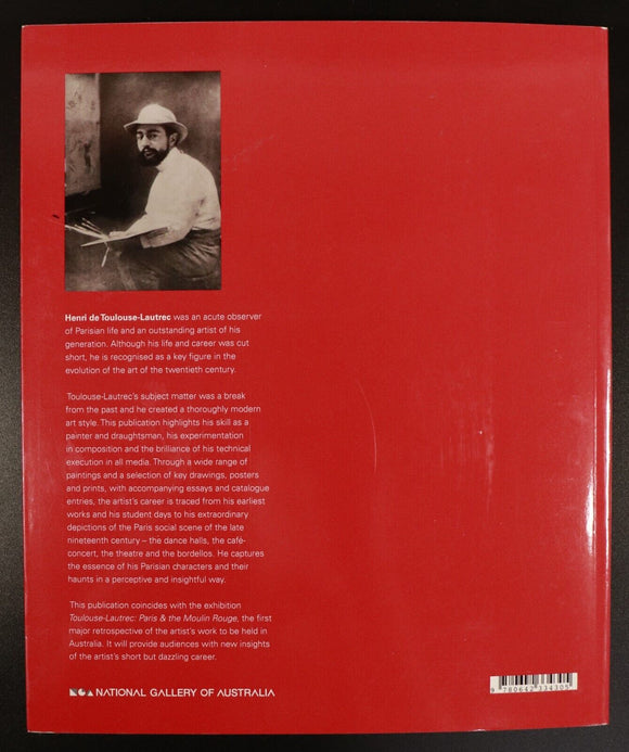 2012 Toulouse-Lautrec Paris & The Moulin Rouge Art History Book National Gallery