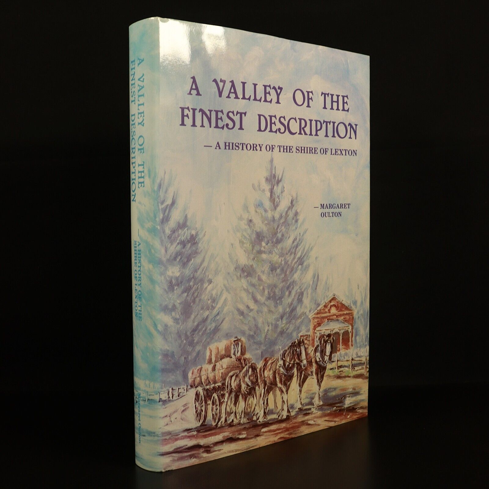 1986 A Valley Of The Finest Description: Lexton Australian Local History Book