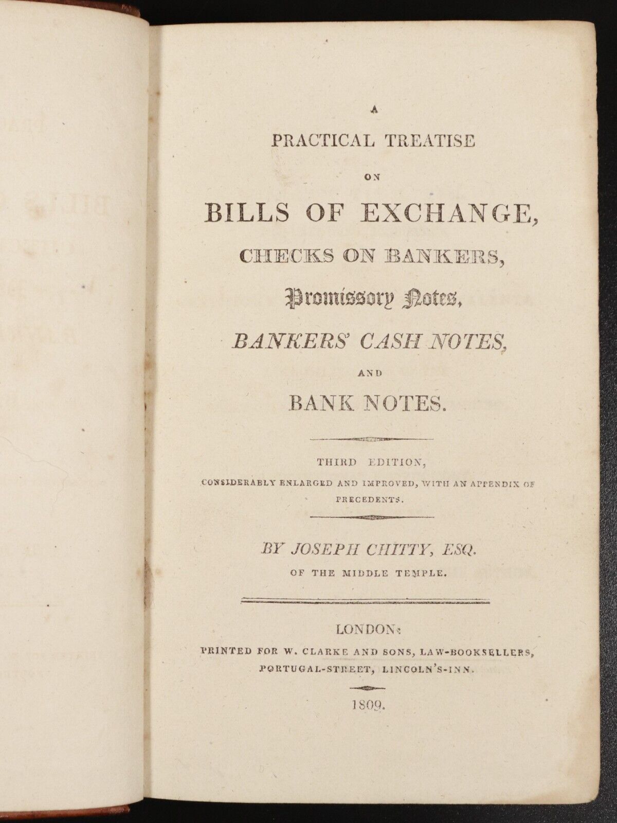 1797 2vol Summary Of Law Of Bills Of Exchange Antiquarian British History Books