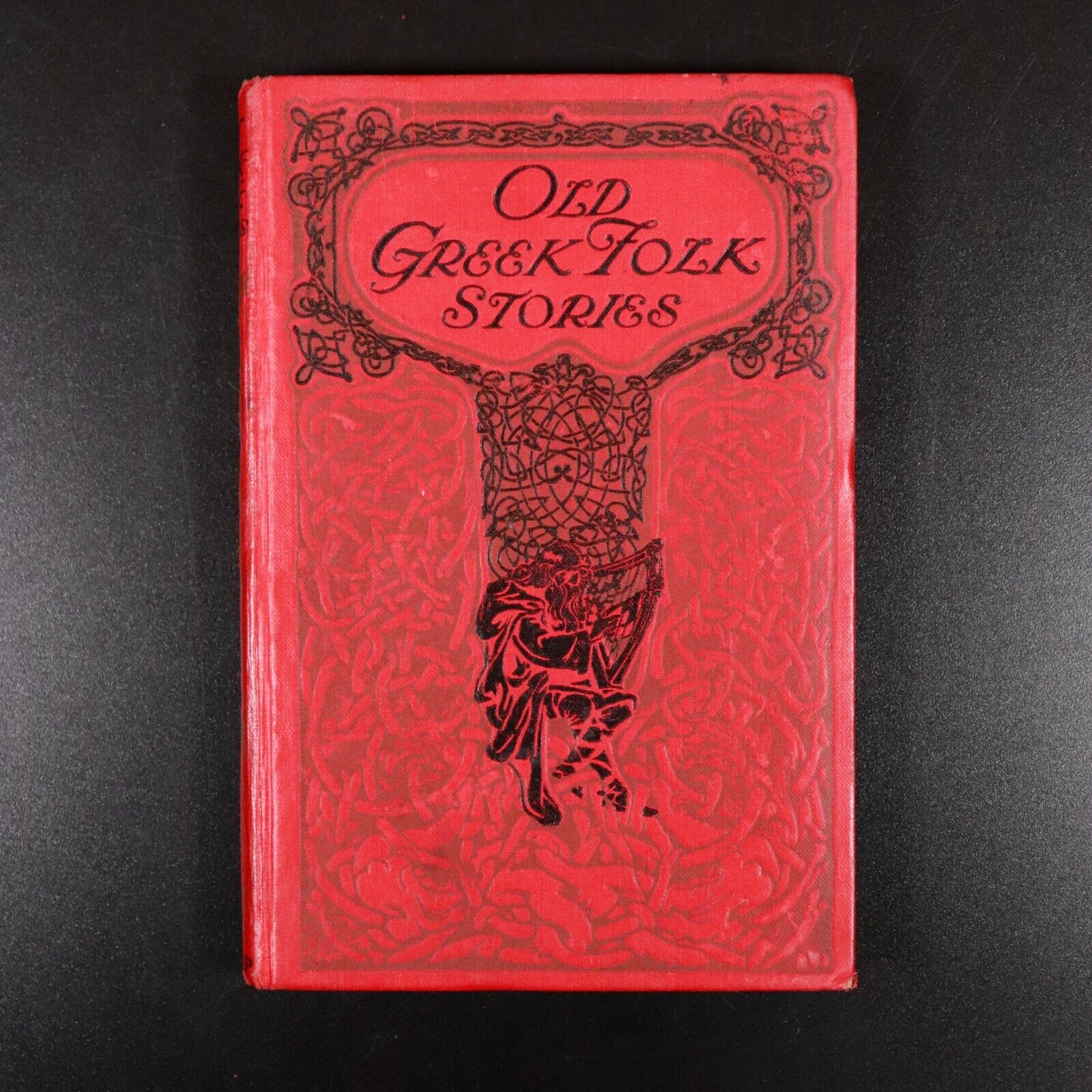 1925 Old Greek Folk Stories Told Anew by Josephine Preston Peabody Antique Book