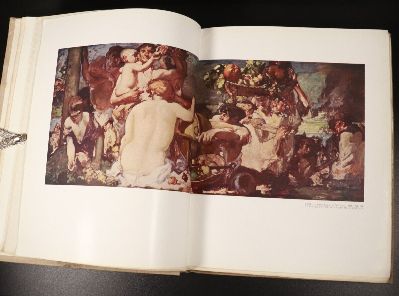 1924 The Decorative Art Of Frank Brangwyn by H. Furst Antique Art Book 1st Ed.