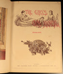 The Girls Own Annual 1882 Antique British Illustrated Girls Book Volume 3-6