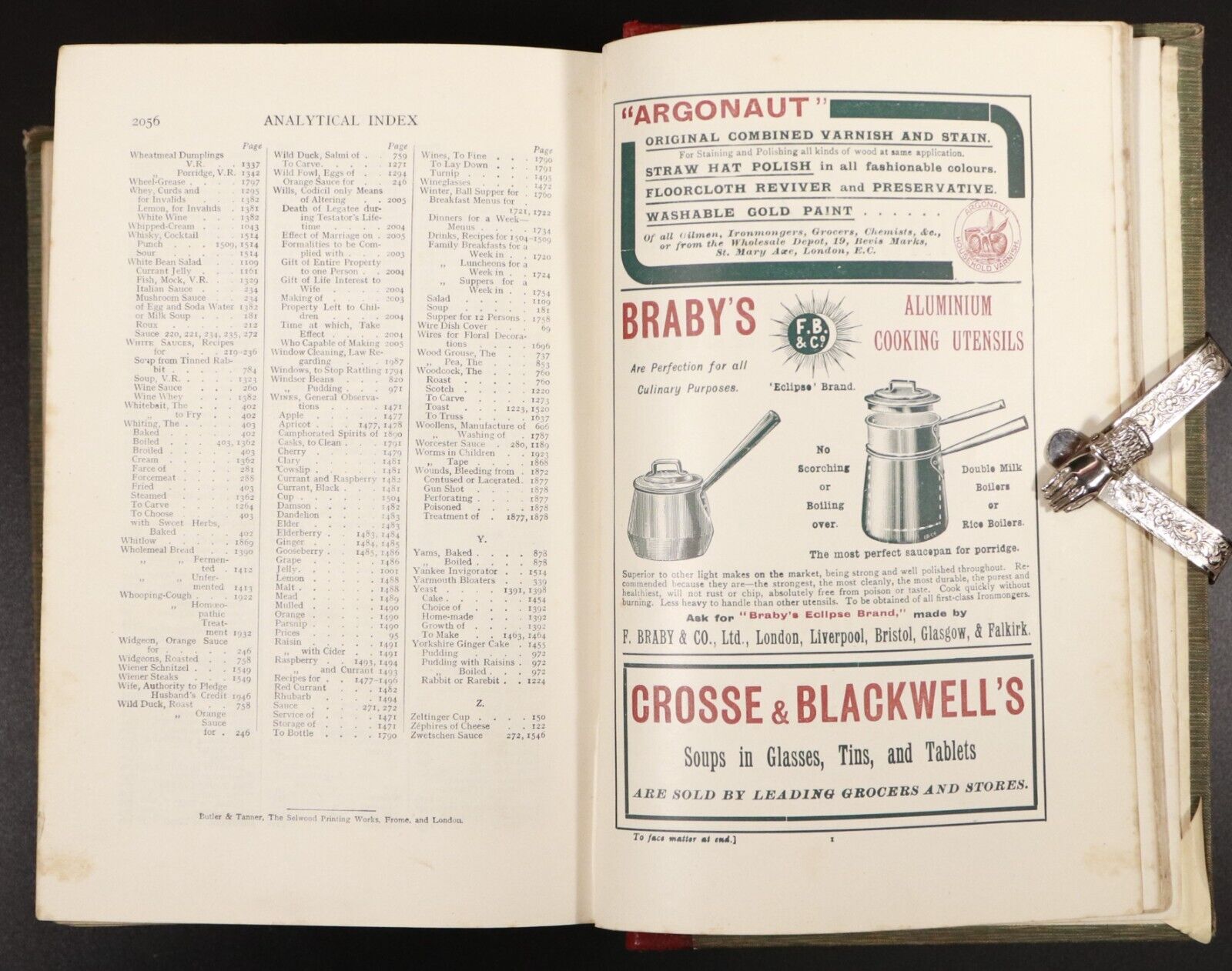 1906 Mrs Beeton's Book Of Household Management Antique Cookery Reference Book