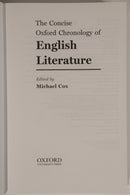 2005 The Oxford Chronology Of English Literature British History Reference Book-3