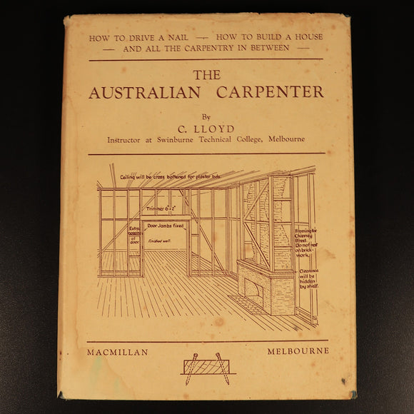 The Australian Carpenter 1950 Vintage Builder & Architecture Reference Book