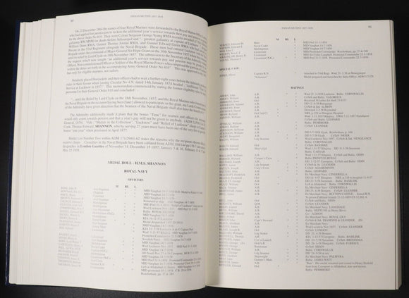 1987 2vol Naval Medals 1793-1856 + 1857-1880 by K. Douglas-Morris Military Books