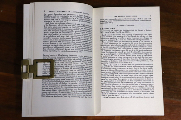 1977 Select Documents In Australian History Manning Clark History Book