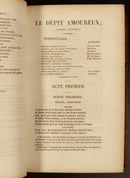 1853 2vol Oeuvres De Molière Antiquarian French Literature Books Fine Binding-9