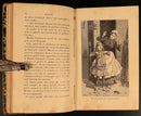 1886 Minette by Julie Gouraud Antiquarian Illustrated French Fiction Book-8