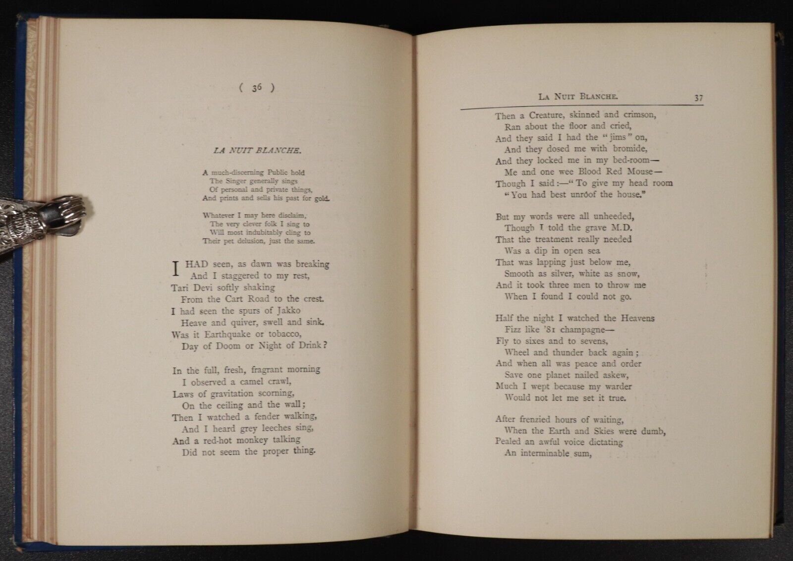 1892 Departmental Ditties & Other Verses by Rudyard Kipling Antique Book 7th Ed.