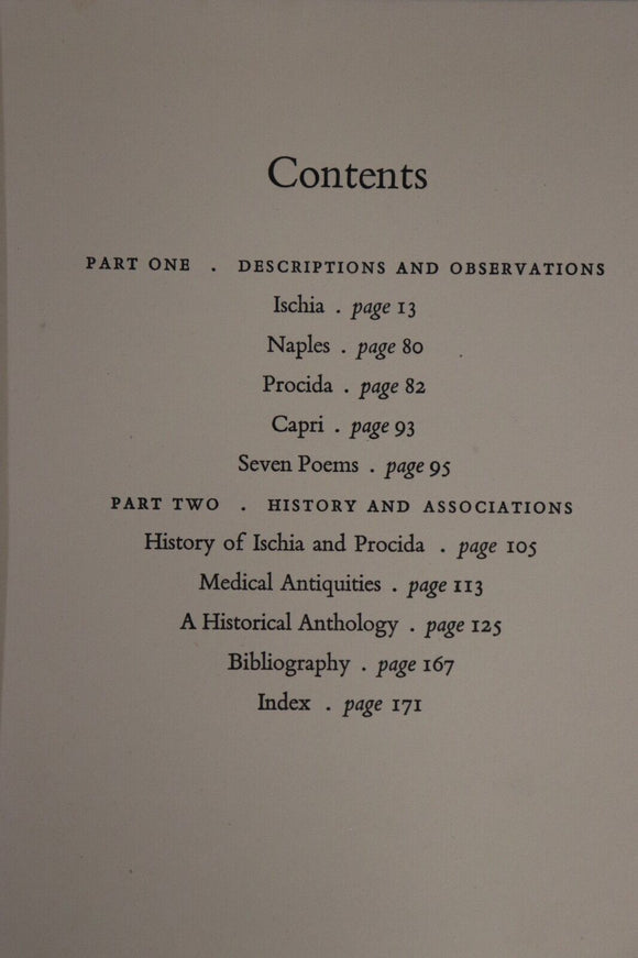 1951 The Gulf Of Pleasure by Alan Ross 1st Edition Italian Travel Book