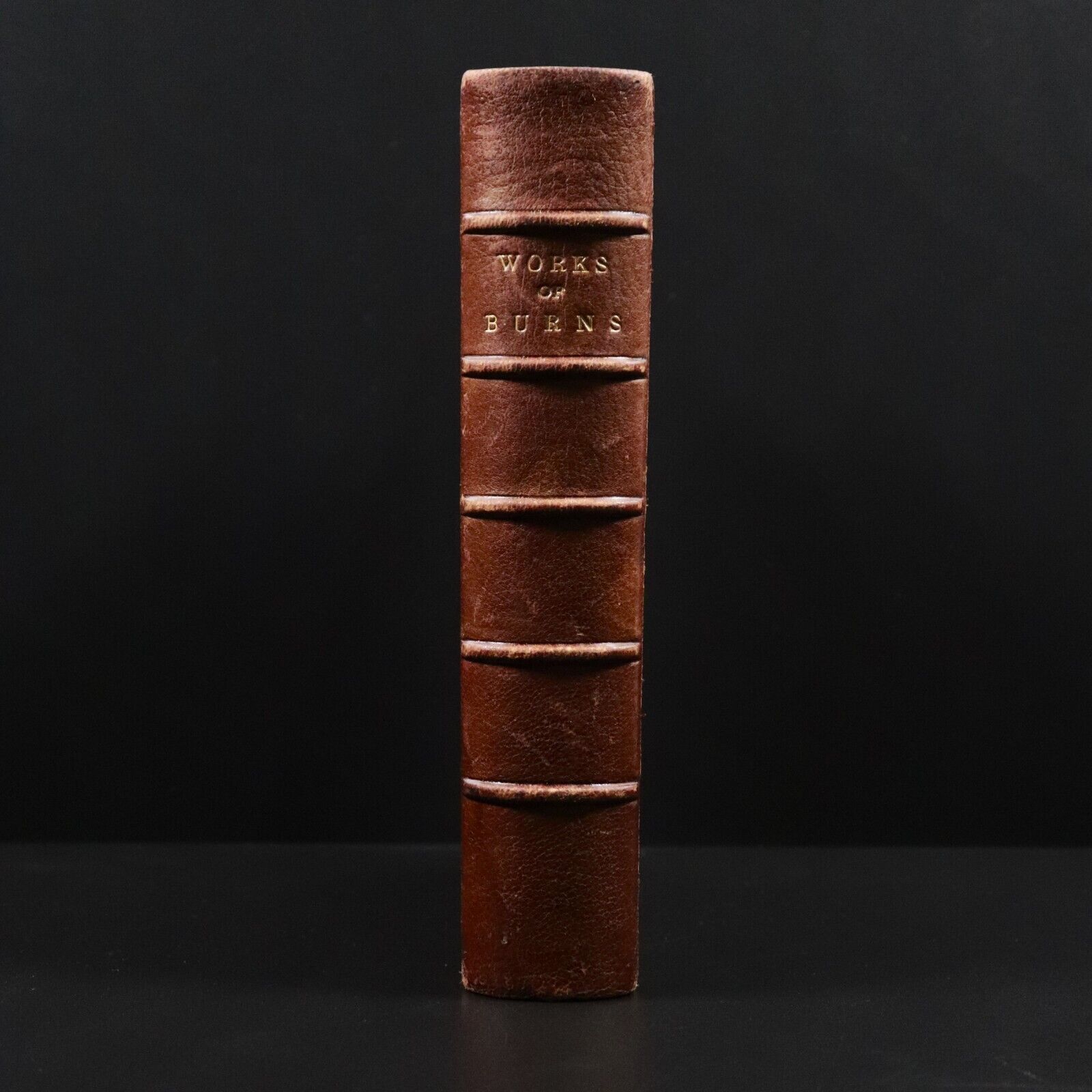 c1895 The Poetical Works Of Robert Burns Antique Poetry Book by Charles Kent - 0