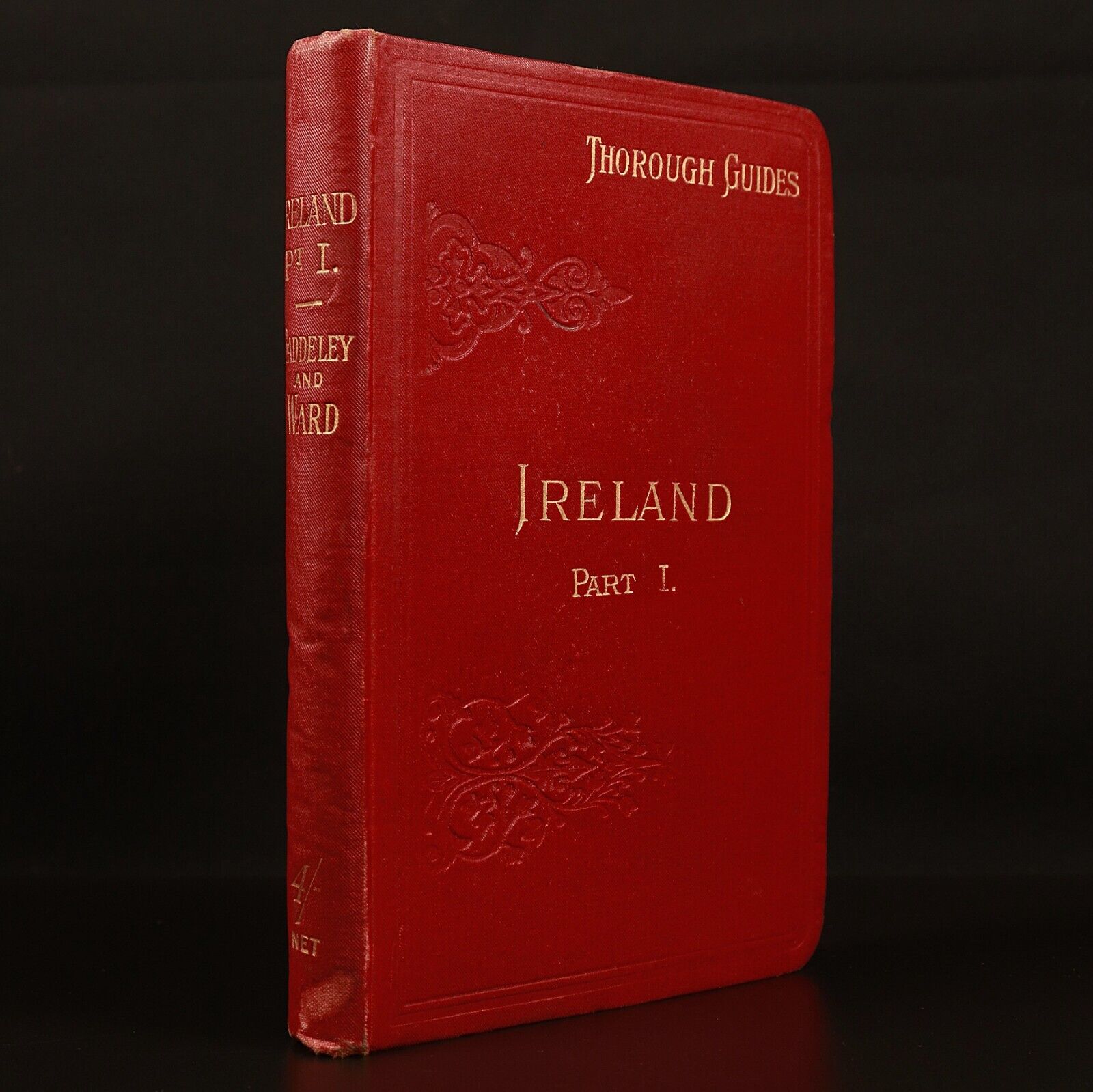 1902 Through Guide Series Ireland Part 1 Antique British Travel Guide w/Maps