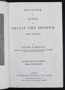 c1855 History Of The Reign Of Philip The Second Antiquarian British History Book-4