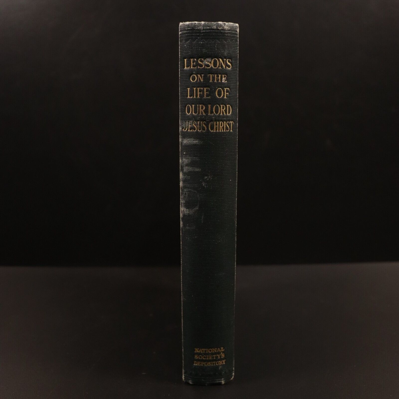 c1915 Lessons On The Life Of Jesus Christ by Hetty Lee Antique Religious Book