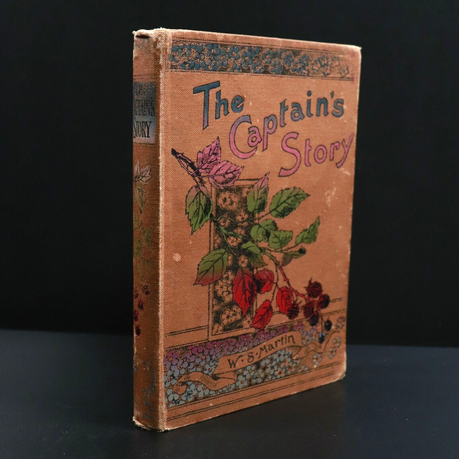 c1905 The Captain's Story or The Disobediant Son W.S Martin Antique Fiction Book