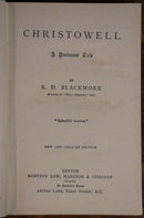 c1900 Christowell by R.D. Blackmore Antique British Literature Fiction Book-2