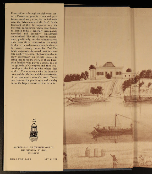 Traders & Nabobs: British In Cawnpore British Military History Book 1987 SIGNED