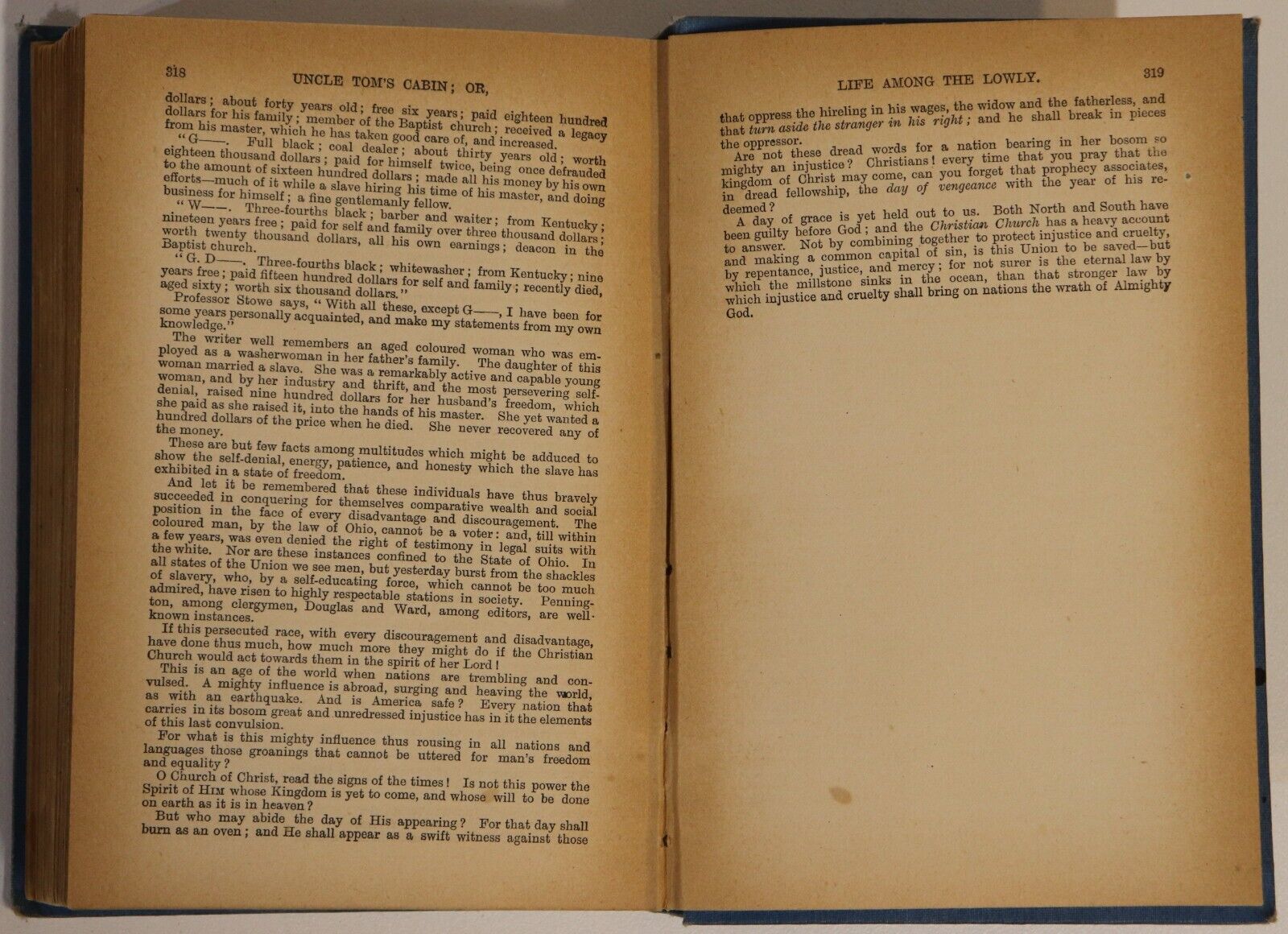 c1905 Uncle Tom's Cabin by Harriet Beecher Stowe Antique American Fiction Book