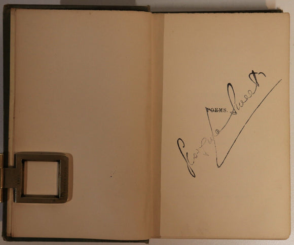 1851 Poems by Alfred Tennyson Antique British Poetry Book Edward Moxon 7th Ed