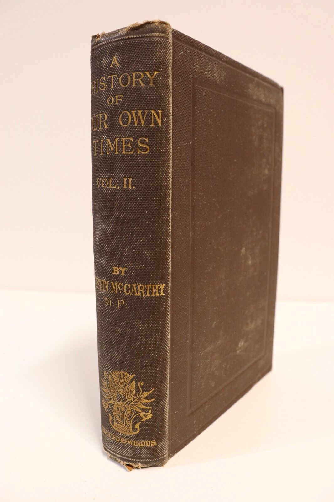 1887 A History Of Our Own Times by J McCarthy Vol. 2 Antique History Book