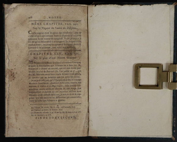 1790 6vol Voyage De Jeune Anacharsis En Grece Antiquarian History Books