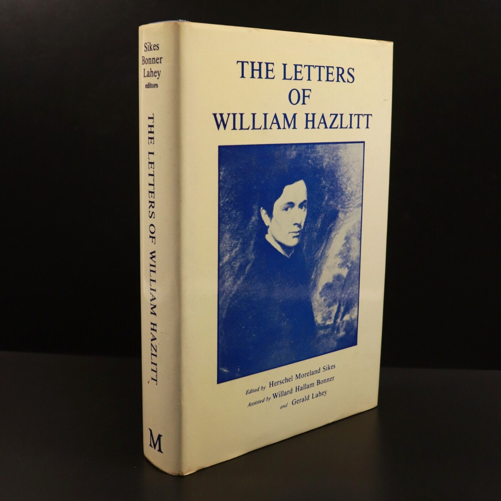 1979 Letters Of William Hazlitt by H. Moreland Sikes British History Book 1st Ed