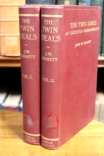 1918 The Twin Ideals: An Educated Commonwealth Australian History Book Set