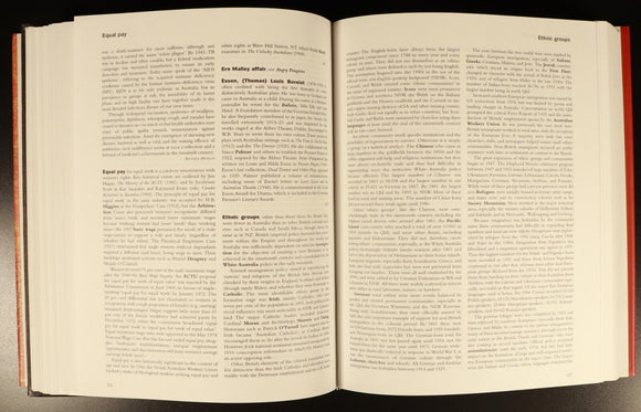 The Oxford Companion To Australian History by Graeme Davison Reference Book