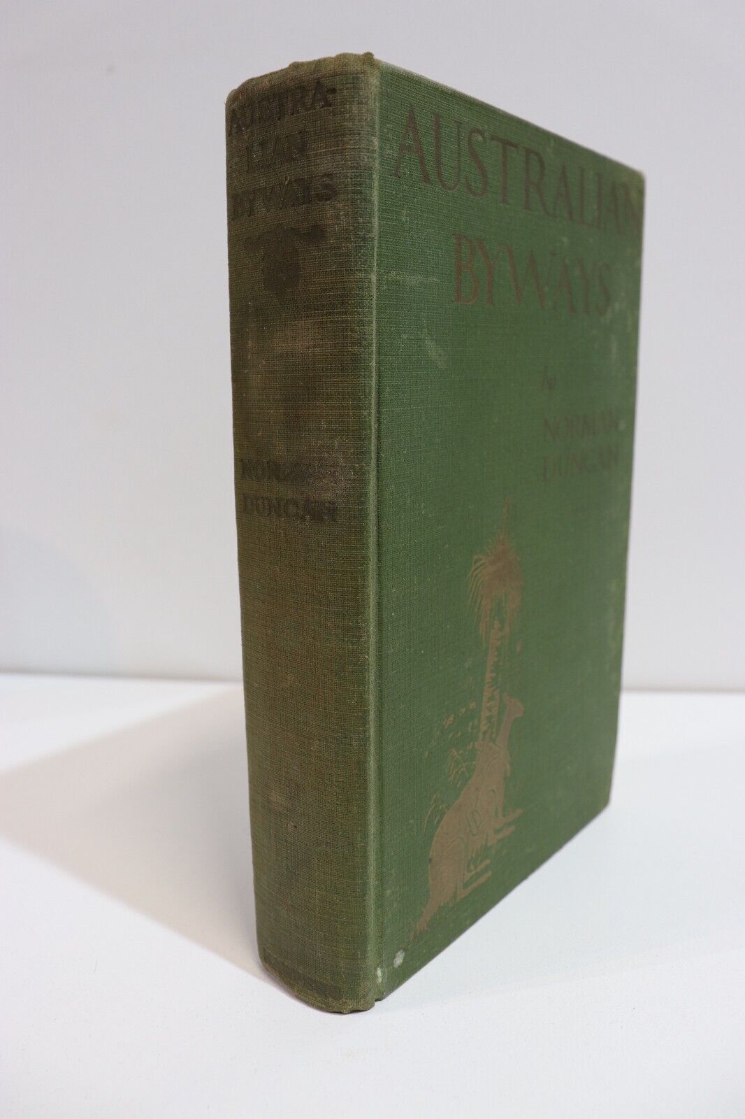 1915 Australian Byways by Norman Duncan Antique Australian Travel History Book - 0