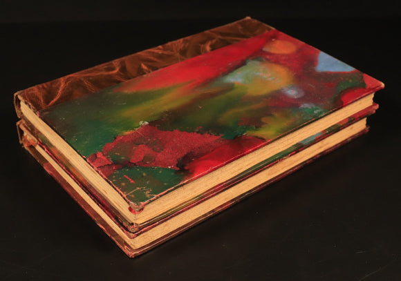 c1920 2vol Stendhal Le Rouge Et Le Noir Antique French Fiction Book Set