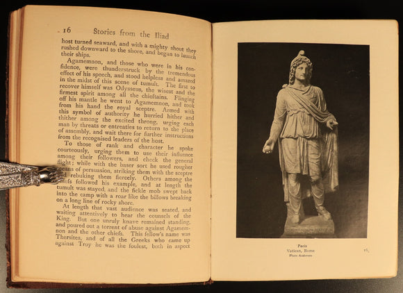 Stories From The Iliad by HL Havell 1919 Antique Ancient Greece Literature Book