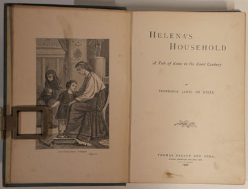 1900 Helena's Household: Tales Of Rome Antique Roman Literature Fiction Book - 0
