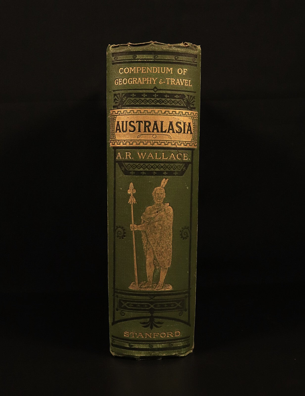 1880 Stanford's Geography & Travel: Australasia Antiquarian History Book Maps - 0