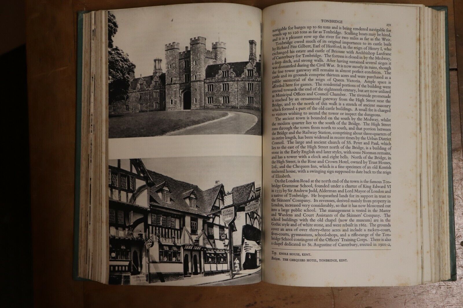 1936 The Face Of The Home Counties by Harold Clunn Antique British Travel Book