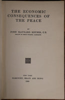 1920 The Economic Consequences Of The Peace John M. Keynes 1st Ed Economics Book-2
