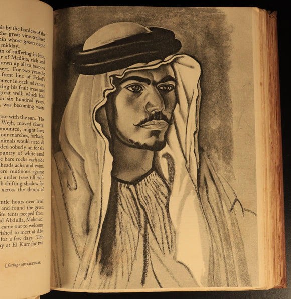 1935 The Seven Pillars Of Wisdom by T.E. Lawrence Antique Military History Book