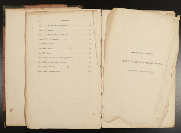 1850 Personal History Of David Copperfield by Charles Dickens Antiquarian Book