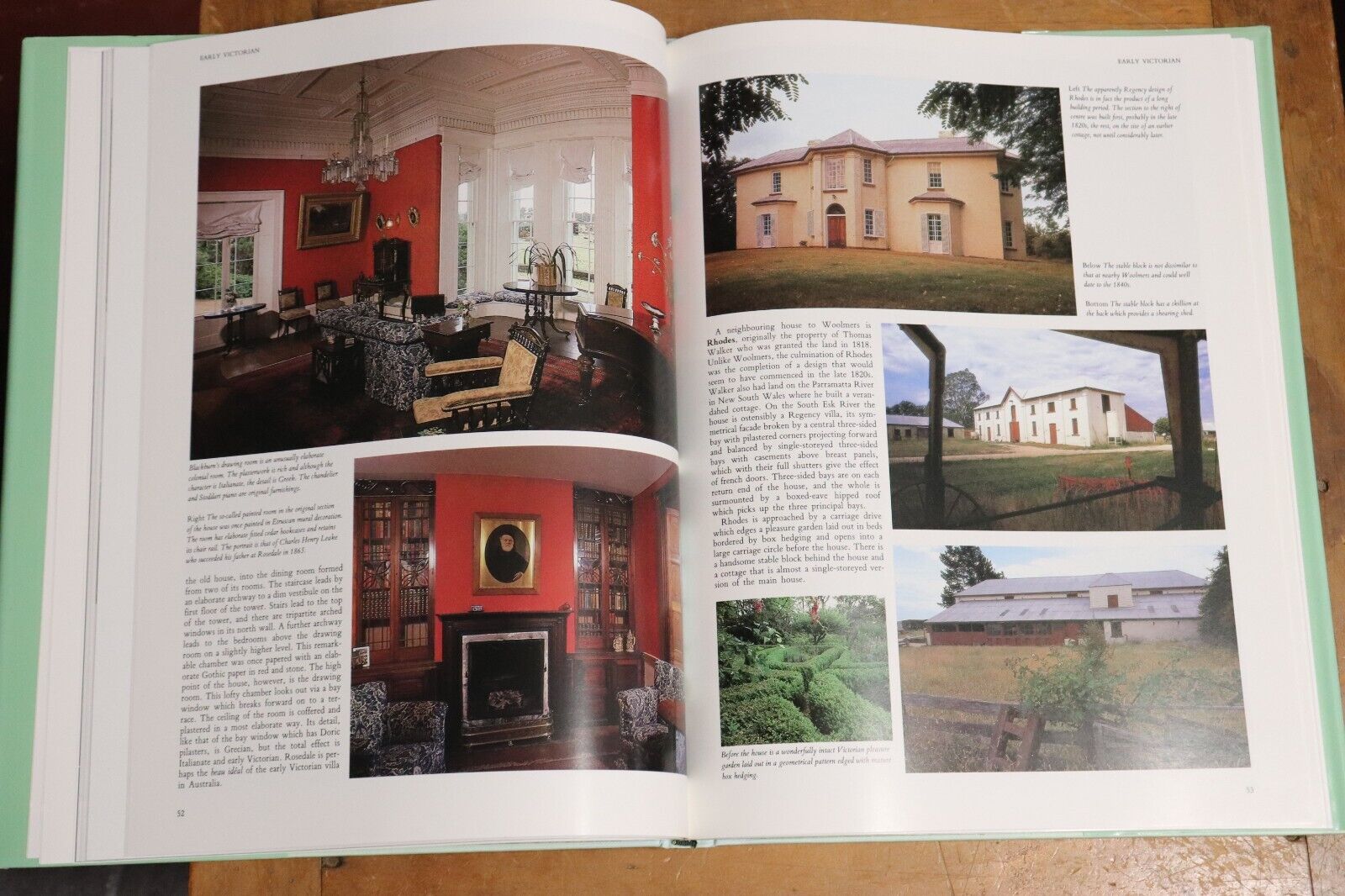 1987 Australian Country Houses Australian History & Architecture Book