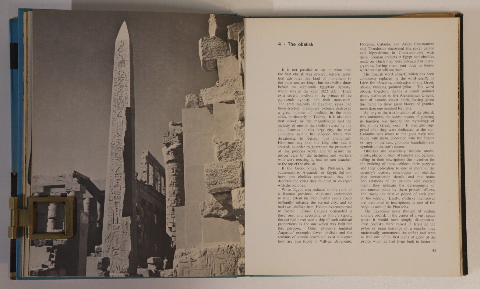 1971 The World Of The Egyptians by J Champollion Egypt History Book