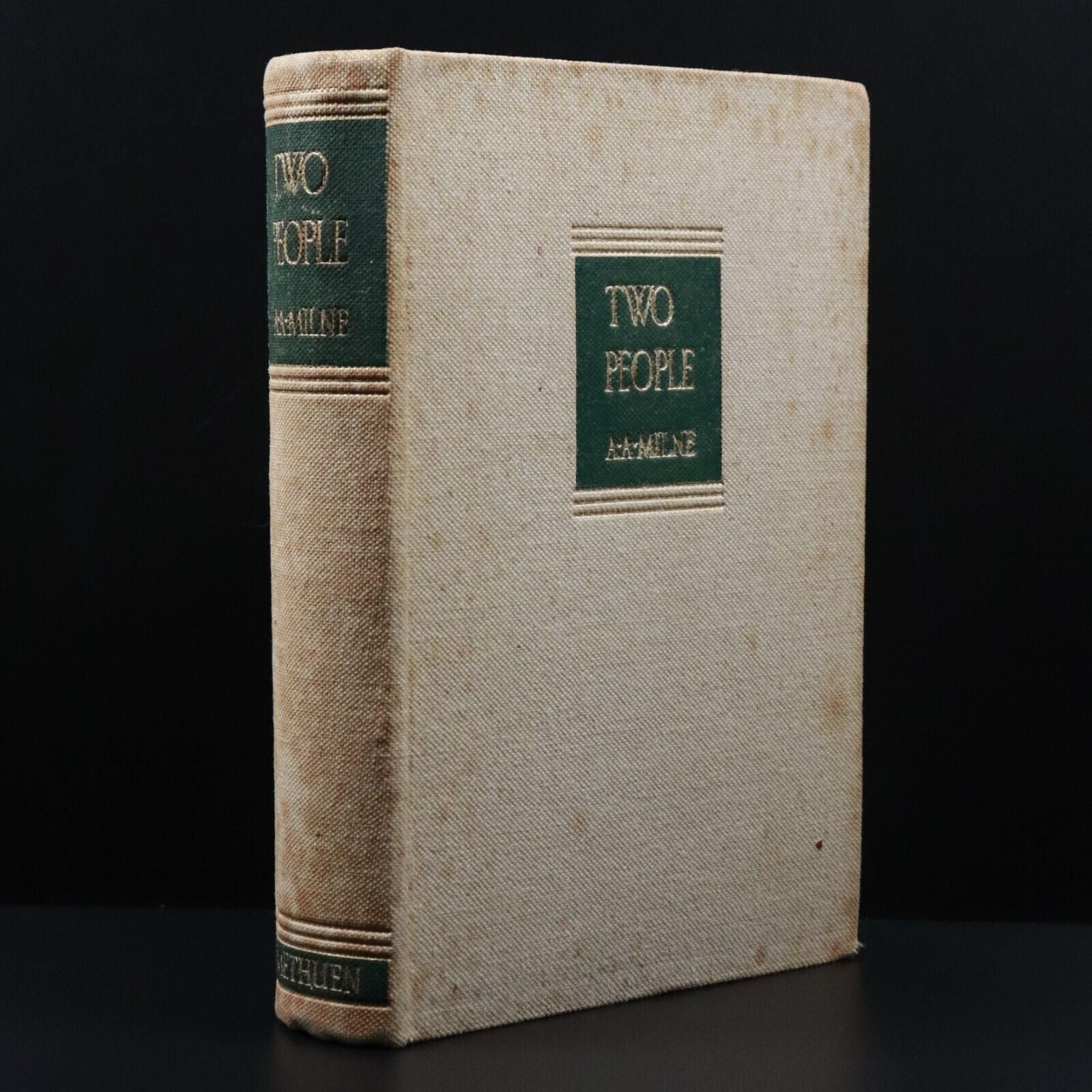 1931 Two People by A. A. Milne Antique Fiction Book Novel 2nd Edition