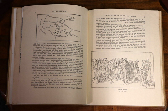 1941 Active Service Khaki & Green Jungle Warfare Australian WW2 Military Books