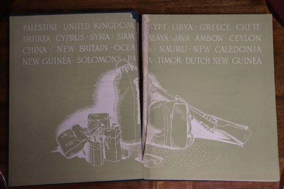1941 Active Service Khaki & Green Jungle Warfare Australian WW2 Military Books