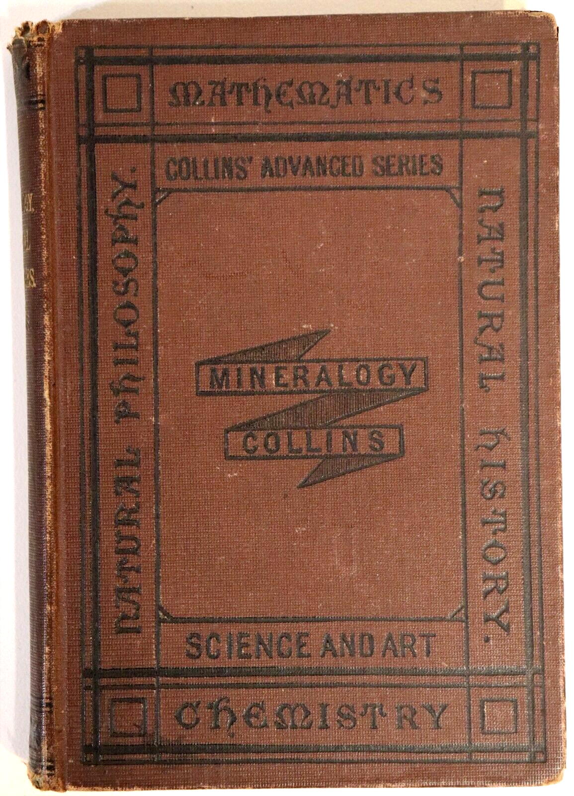 1878 The General Principles Of Mineralogy by JH Collins Antique Science Book