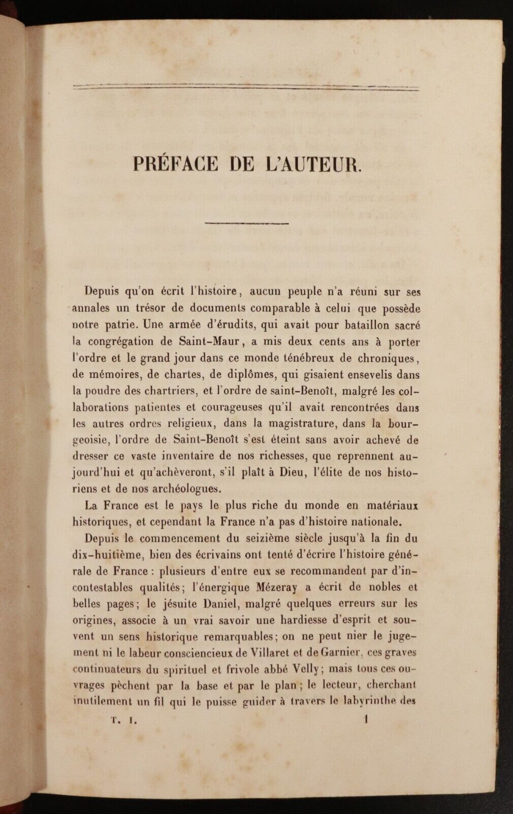 1844 19vol Histoire De France by M. Henri Martin Antiquarian History Books