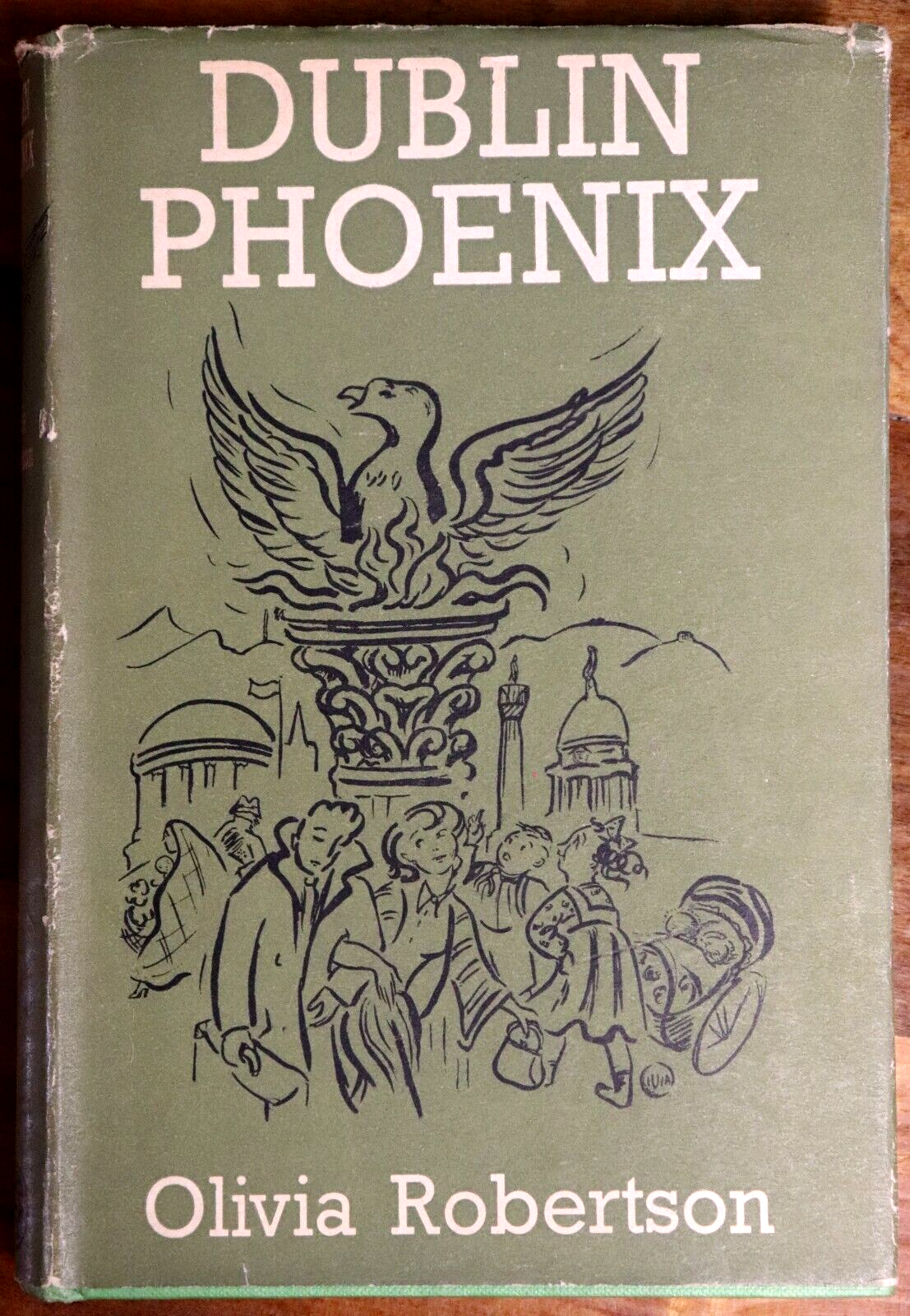 1957 Dublin Phoenix by Olivia Roberston British Irish History Book