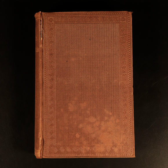 1862 Life Of George W. Walker of Hobart Town Antiquarian Australian History Book