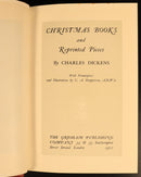 1912 Christmas Books by Charles Dickens Antique Fiction Book Gresham V10-6