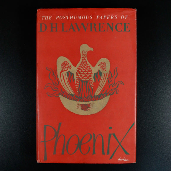 1961 Phoenix: Posthumous Papers Of D.H. Lawrence British Literature History Book