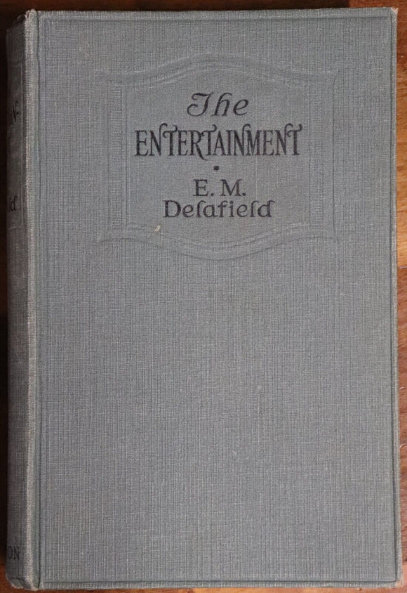 c1927 The Entertainment by EM Delafield Antique British Literature Fiction Book